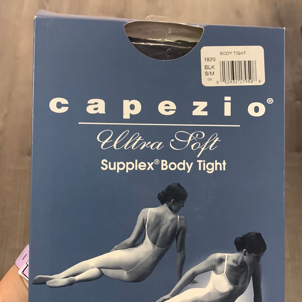 1820 capezio footed body tight